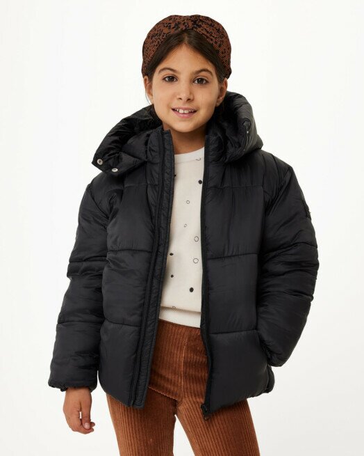 mexx Hooded padded jacket Black
