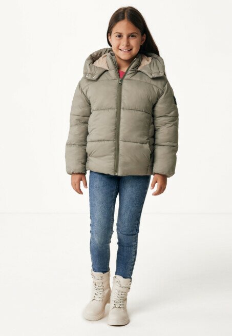 Mexx Hooded Padded Jacket Light Green