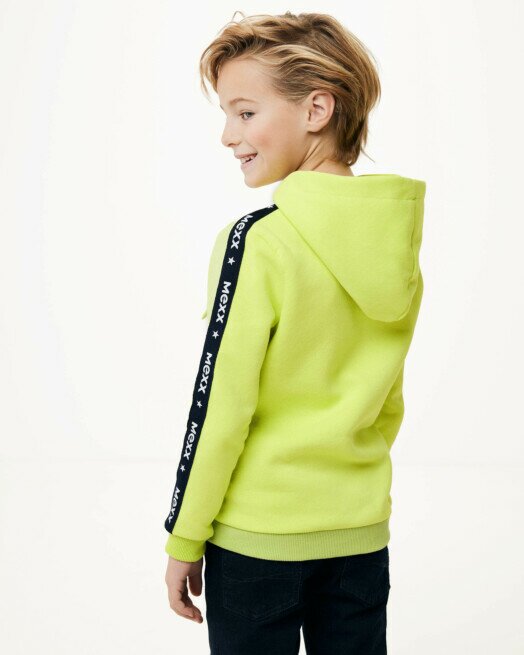 Mexx Hoody With Kangeroo Pocket Neon Yellow