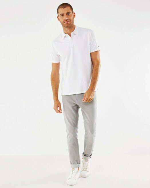Mexx Jersey Polo Wit