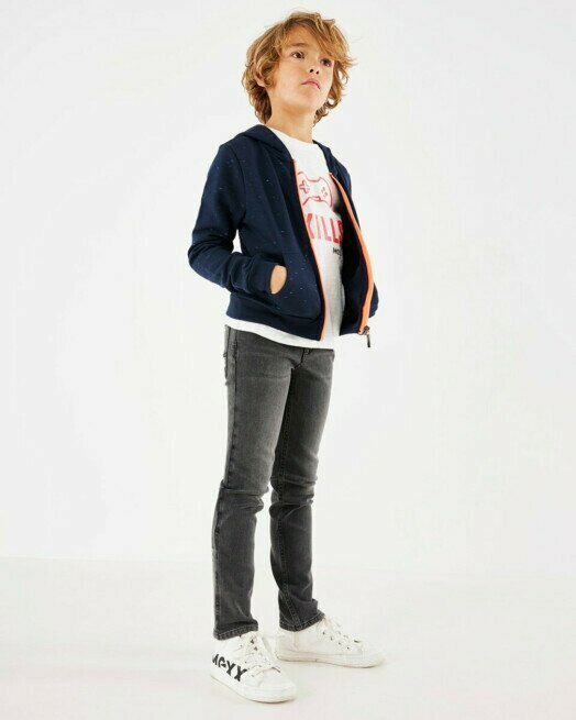 Mexx Jess Straight Leg Jeans Smoke