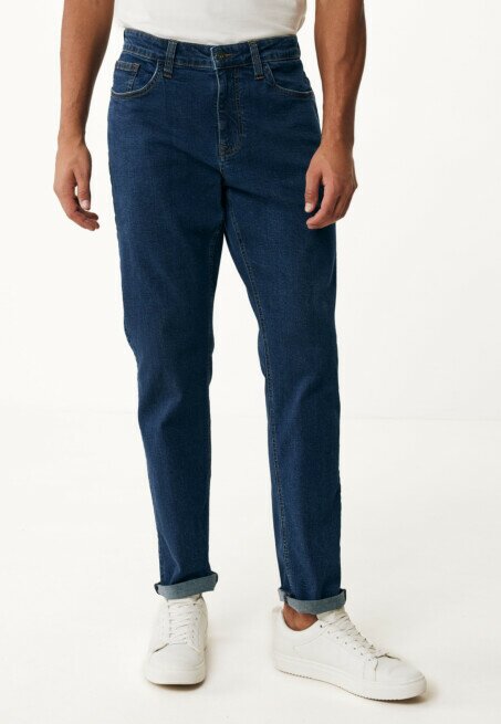 mexx JIM Mid waist / Tapered leg jeans Dark Blue