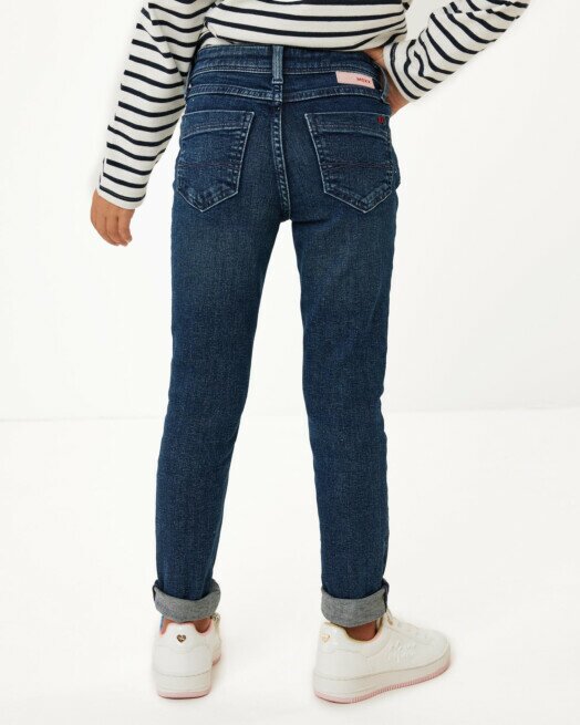 Mexx JUNO Mid Waist/ Slim Leg Jeans Dark Blue