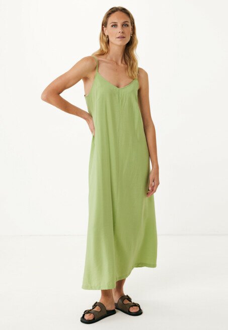 mexx Jurk met hammered finish Groen