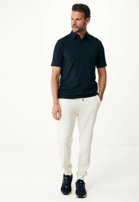 Mexx Kevin Basic Single Jersey Polo Navy