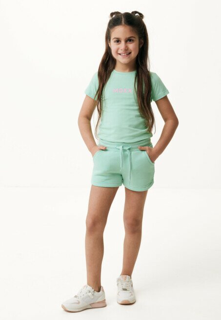 Mexx Korte Mouwen T-shirt Print Lichtgroen