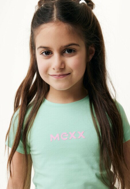 Mexx Korte Mouwen T-shirt Print Lichtgroen
