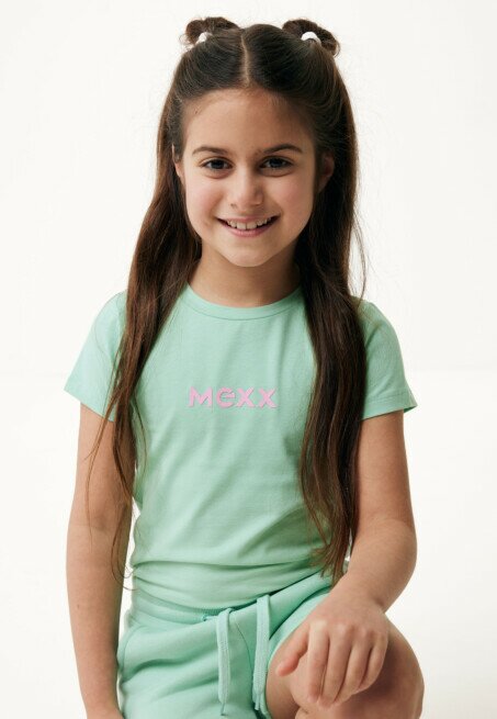 mexx Korte Mouwen T-shirt Print Lichtgroen