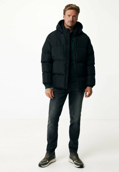 Mexx Korte Winterjas Met Afneembare Capuchon Zwart