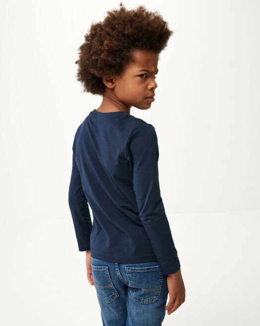 Mexx Long Sleeve Artwork T-shirt Navy