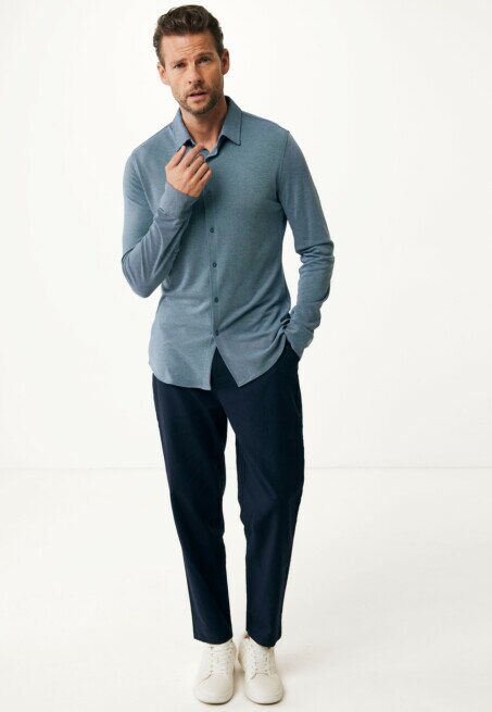 Mexx Melee Modal Shirt Blauw