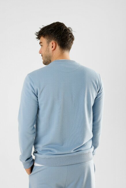 Mexx Men Crewneck Sweatshirt Light Blue