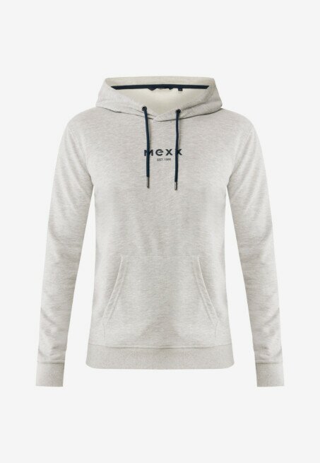 Mexx Men Hooded Sweatshirt Grey Melee