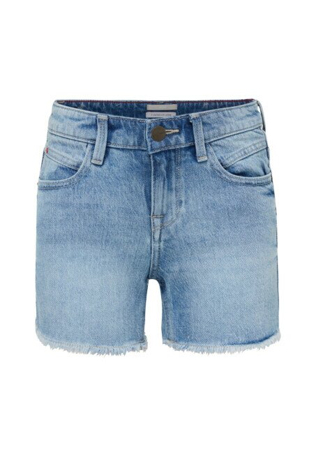 mexx Mid Waist Regular Leg Short Jeans Bleach