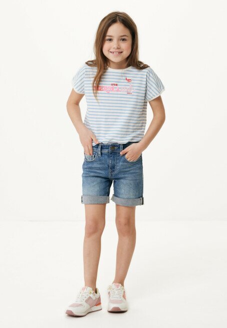 Mexx Mid Waist Slim Leg Short Jeans Vintage