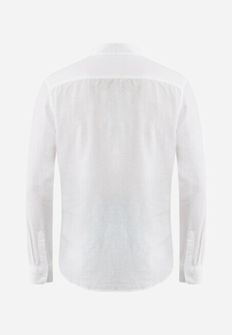 Mexx Overhemd Caleb Linnen Wit