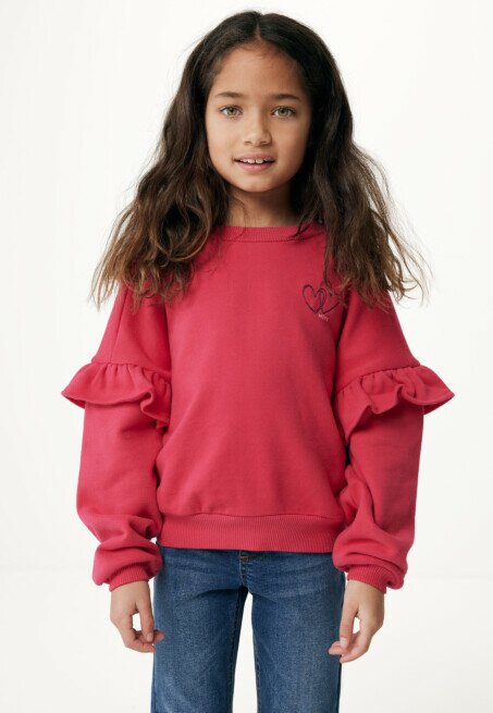 mexx Oversized crew neck Trui Warm Roze
