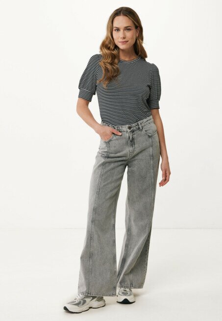 Mexx Pansy T-shirt Gestreept Zwart