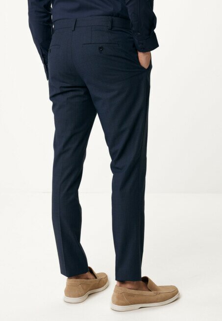 Mexx Pantalon Geruit Navy