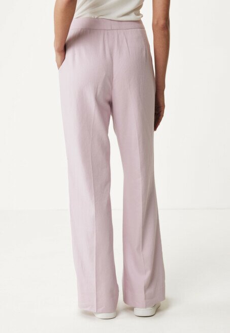 Mexx Pantalon Linnenmix Licht Roze