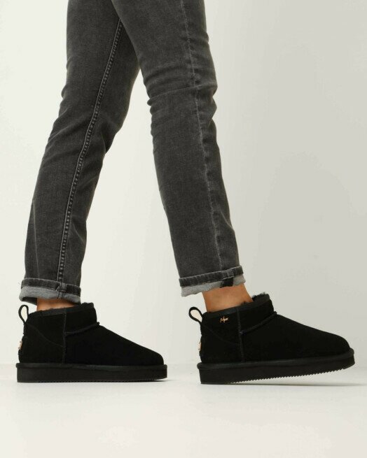 Mexx Pantoffel Kimo Zwart