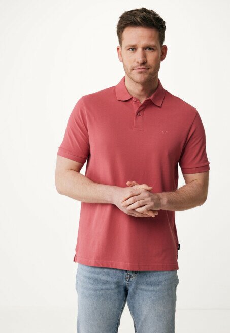 mexx Peter Basic Pique Polo Dusty Red