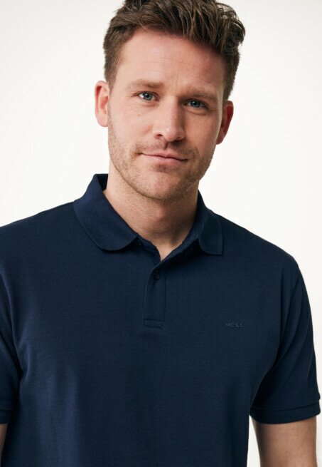 Mexx Peter Basic Pique Polo Navy