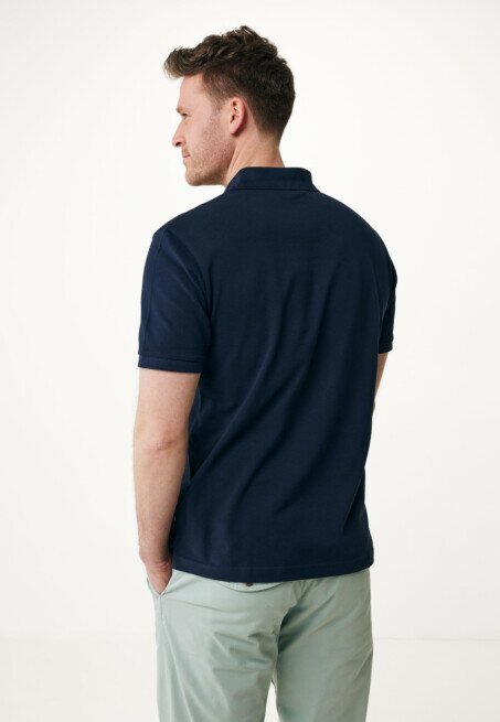 Mexx Peter Basic Pique Polo Navy