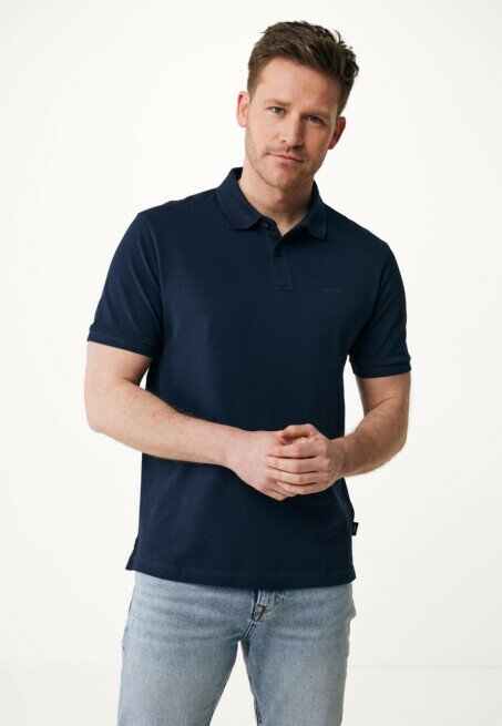mexx Peter Basic Pique Polo Navy