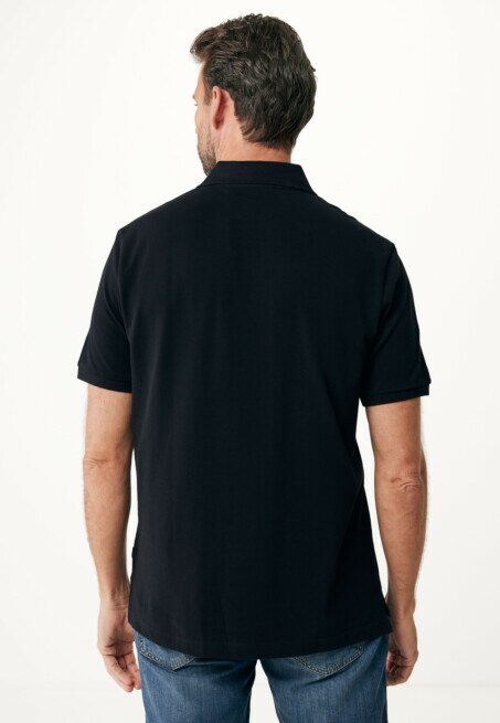 Mexx Peter Basic Piqué Polo Regular Fit Zwart