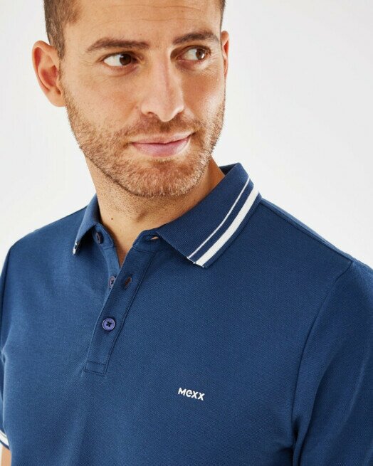 Mexx Pique Polo Navy