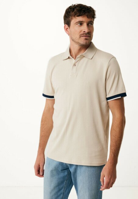 mexx Polo Grijs/Zand