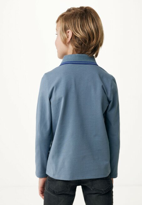Mexx Polo Lange Mouwen Blauw