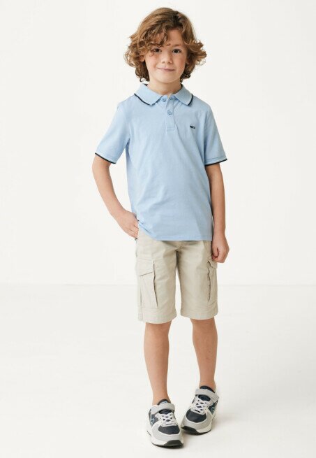 Mexx Polo Licht Blauw