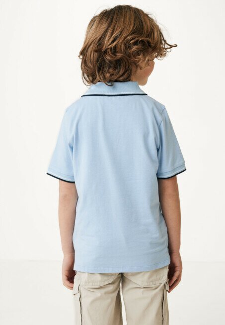 Mexx Polo Licht Blauw