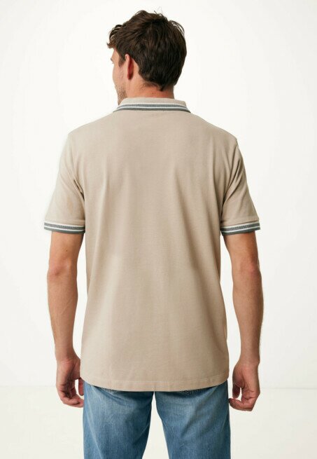 Mexx Polo Met Tipping Zand