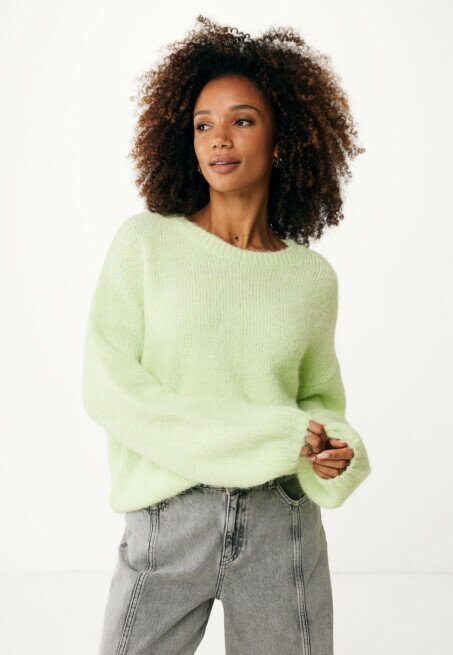 mexx Pullover Loose Fit Lime Green