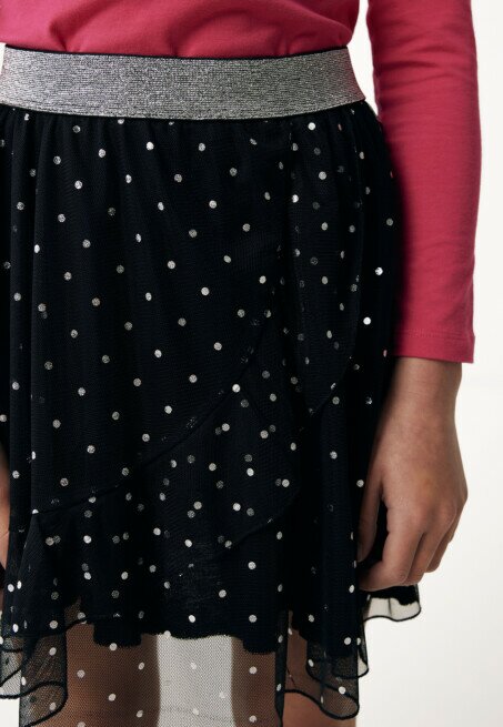 Mexx Rok Met Ruffels Zwart