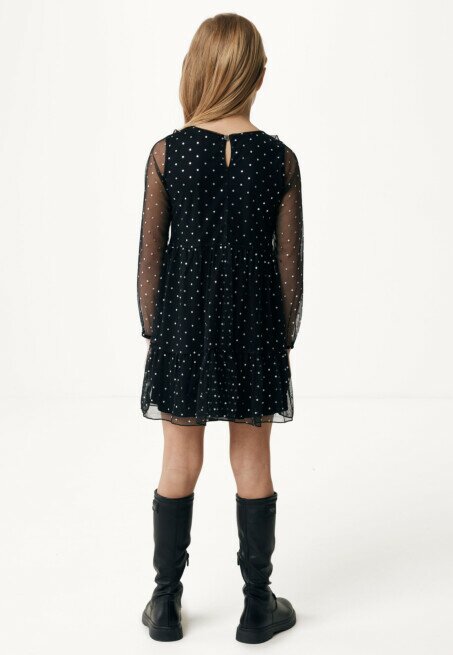 Mexx Ruffle Jurk Zwart