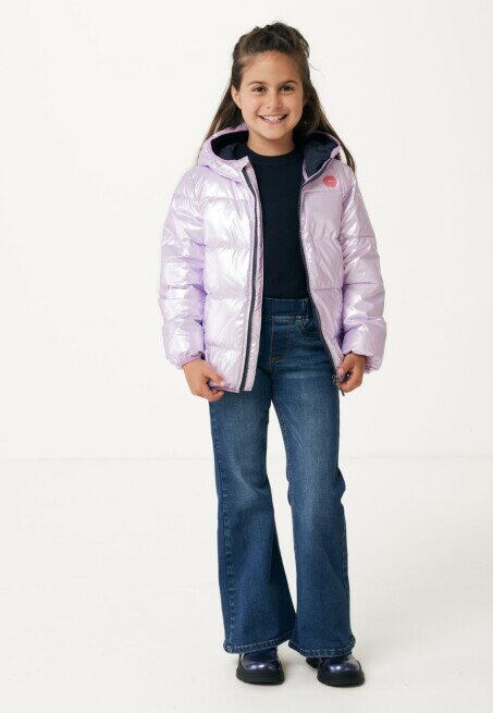 Mexx Shiny Padded Bear Jacket Lilac