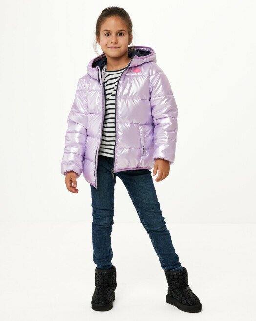 Mexx Shiny Padded Bear Jacket Lilac
