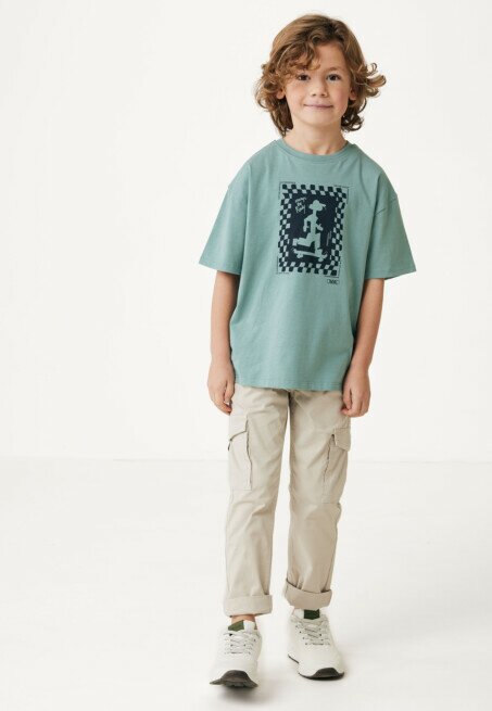 Mexx Shirt Groen Blauw