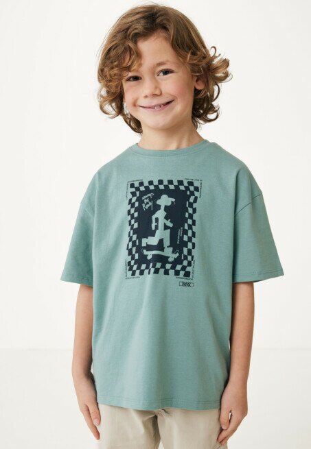 mexx Shirt Groen Blauw