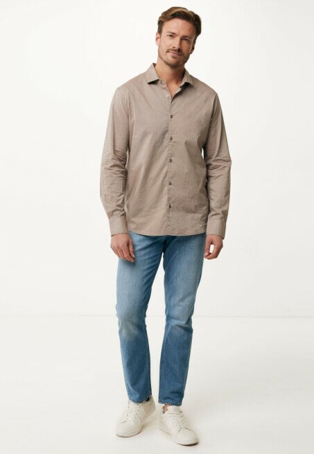 Mexx Shirt Smart Widespread Zand
