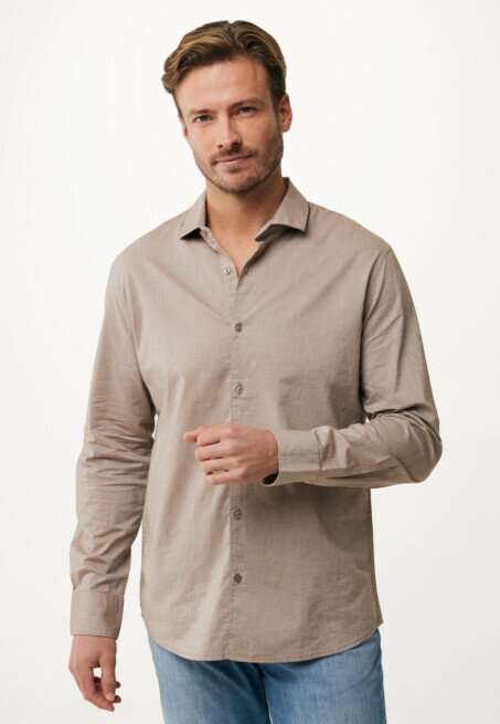 mexx Shirt Smart widespread Zand