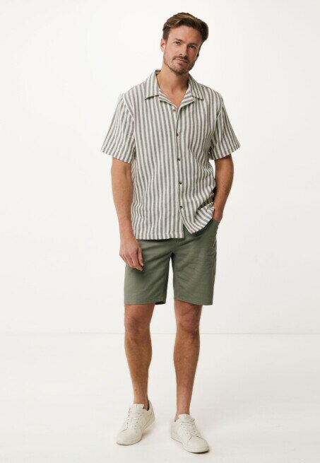 Mexx Shirt Striped Resort Herb Green