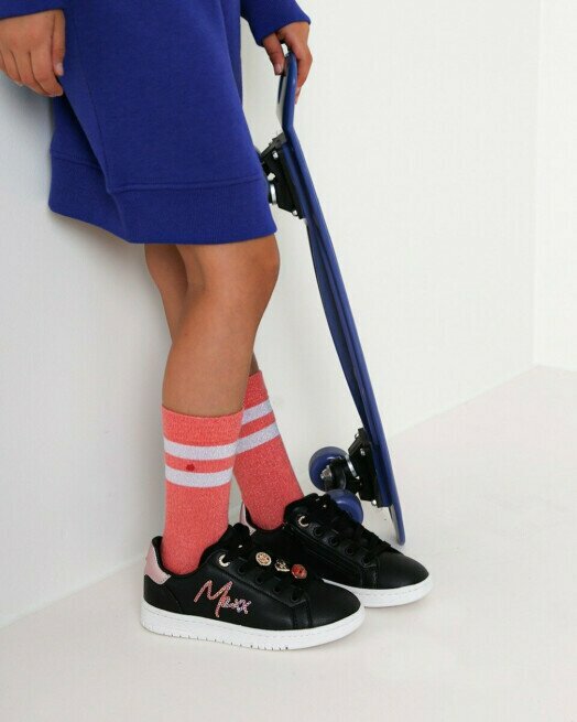 Mexx Sneaker Hoppa Zwart/roze