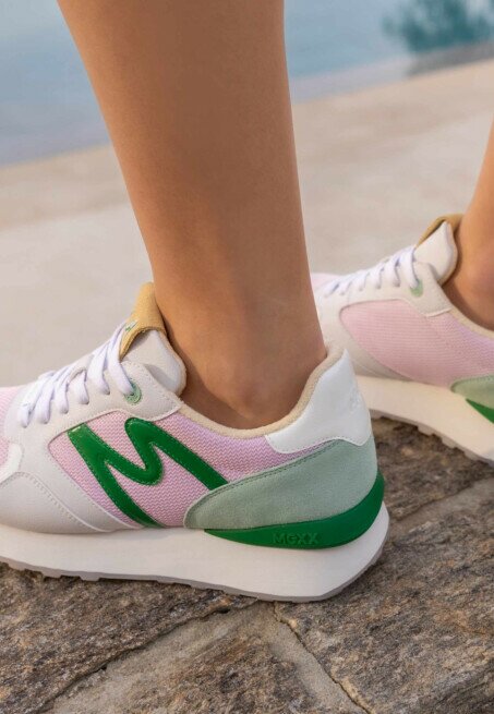 Mexx Sneaker Juju Wit/Groen