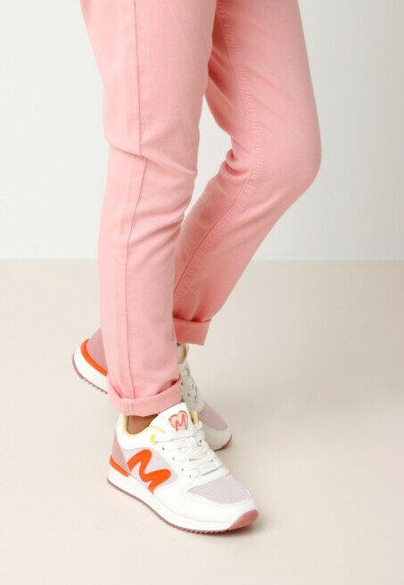 Mexx Sneaker Ladia Roze/Wit