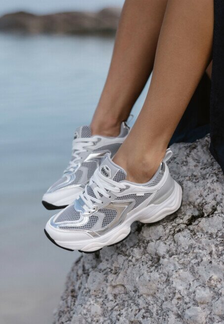 Mexx Sneaker Norah Grijs/Zilver